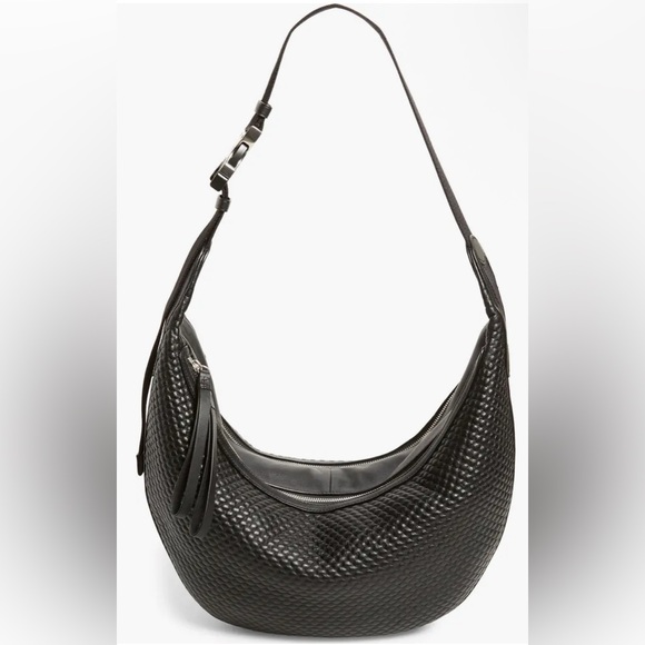 Rag & bone Riser black leather hobo bag - Picture 1 of 14